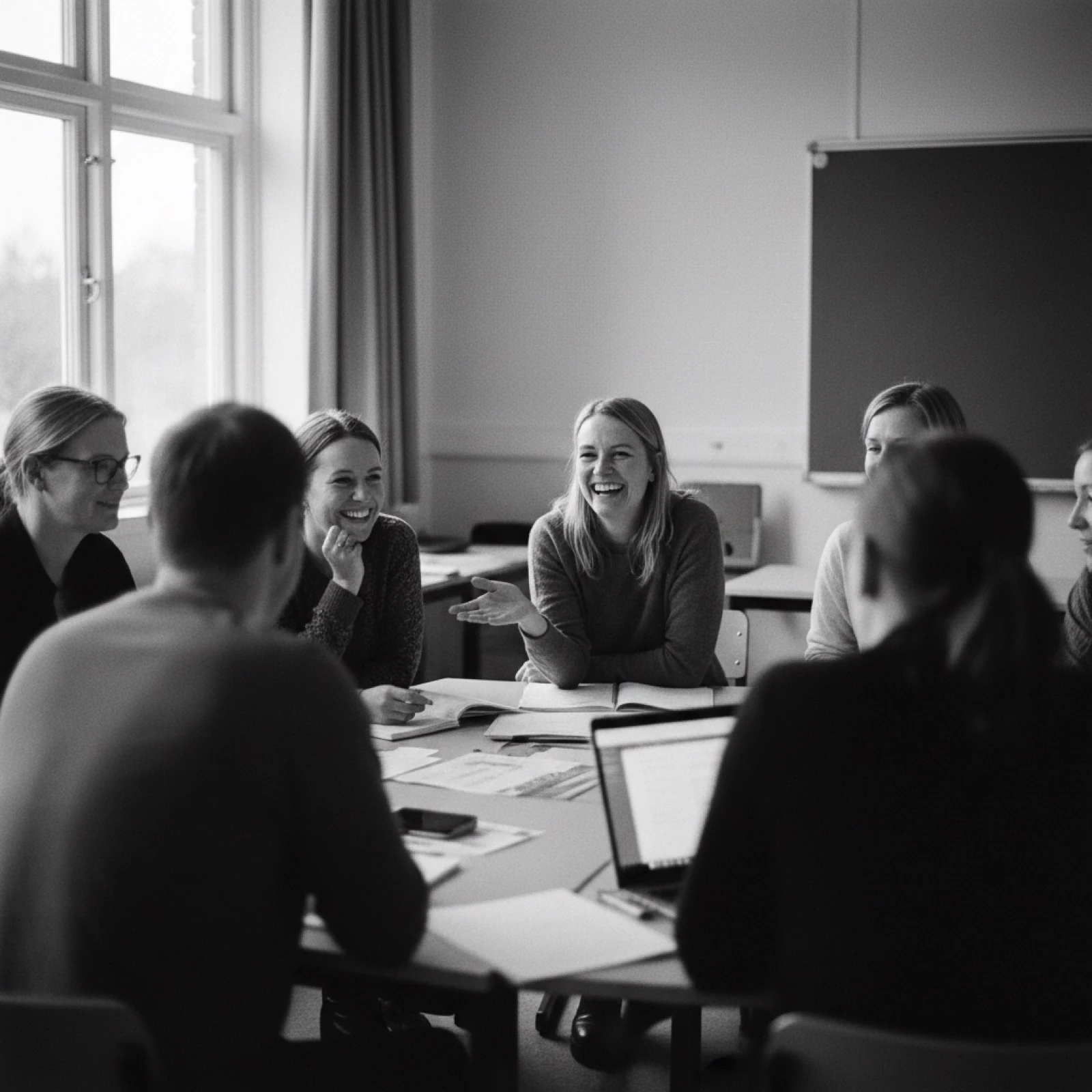 Lærere i AI-workshop hos JumpAI